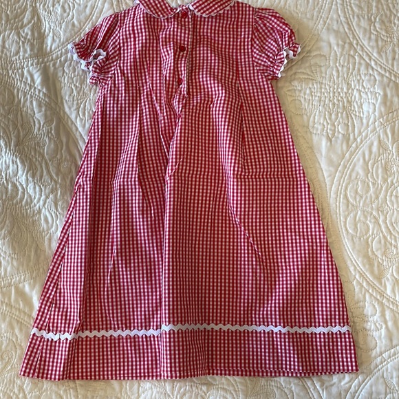 Embroidered Boutique Christmas Tree Dress- 4T - Picture 4 of 4